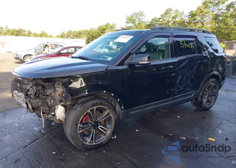 2015 Ford Explorer Sport z USA, uszkodzony, nr VIN 1FM5K8GT6FGA43879